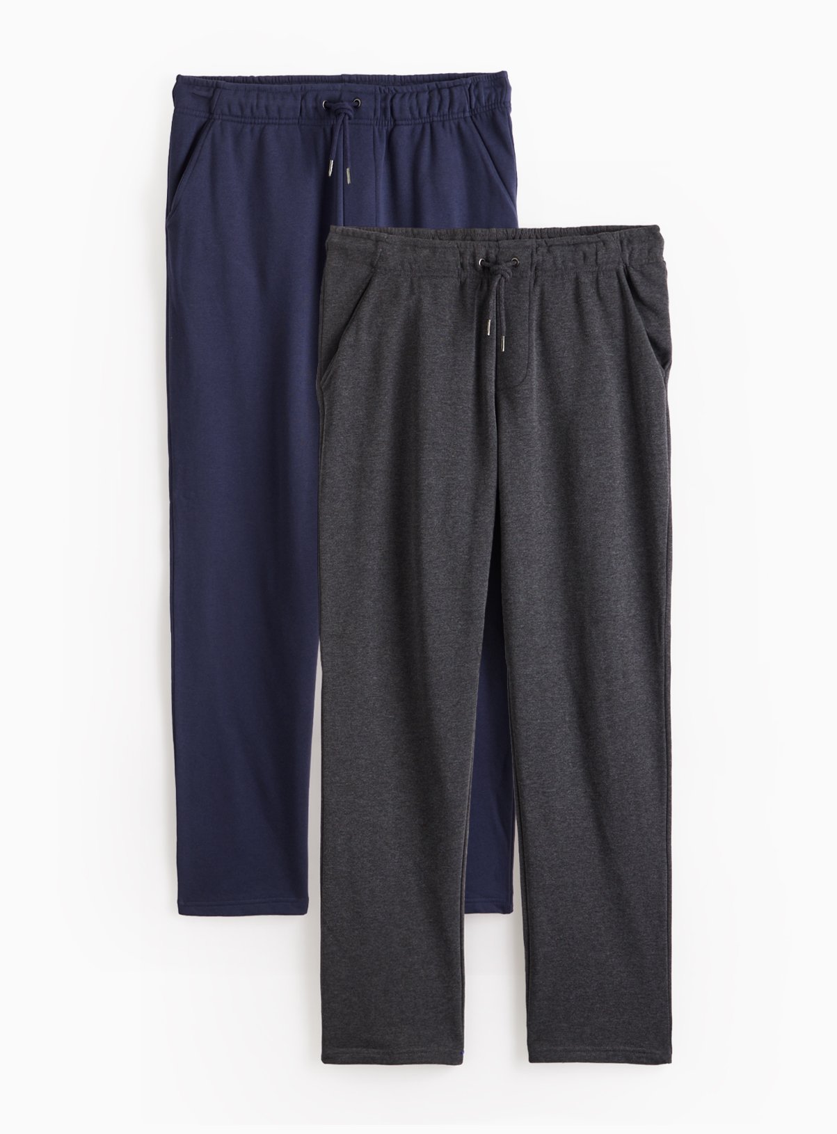 Charcoal Grey & Navy Joggers 2 Pack  XXL - Image 1 thumbnail